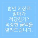 1인 법인 대출