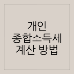 개인 건강보험